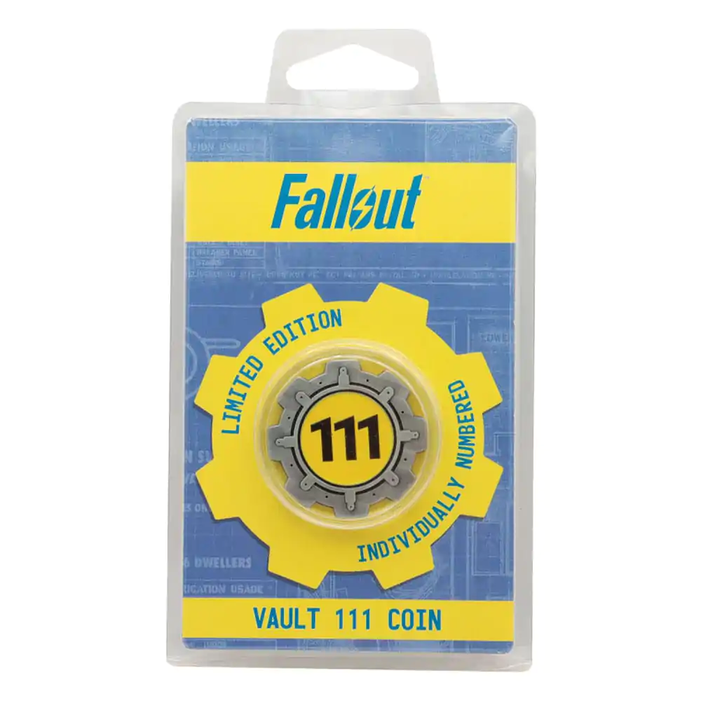 Fallout Sammel Münzen Tresor Vault 111 Tür Limitierte Auflage Produktfoto