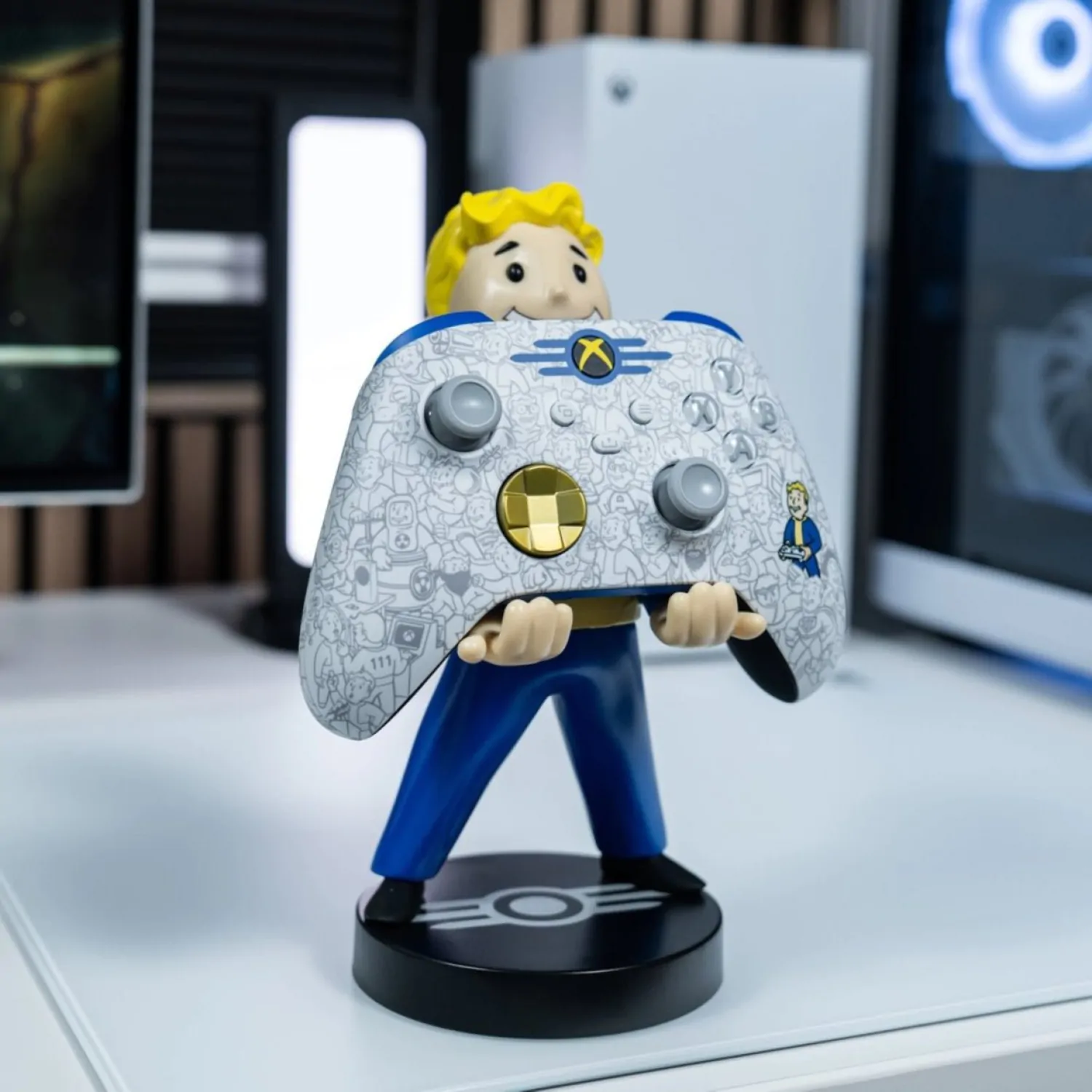 Fallout Vault Boy Cable Guys Controller-Halter and Handy-Ständer 23 cm Produktfoto