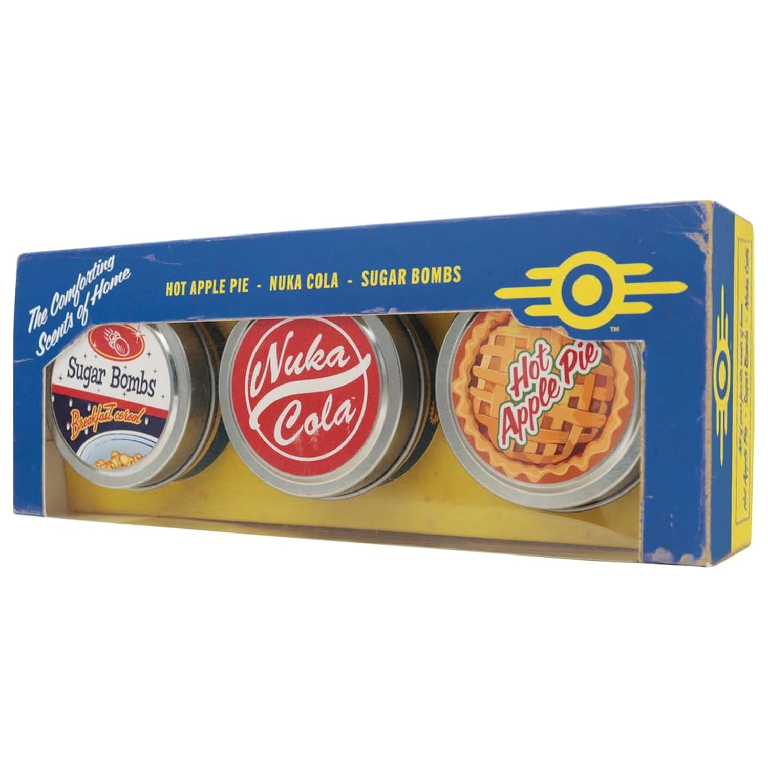 Fallout Kerze 3er-Pack Vault Dweller's 6 cm Produktfoto