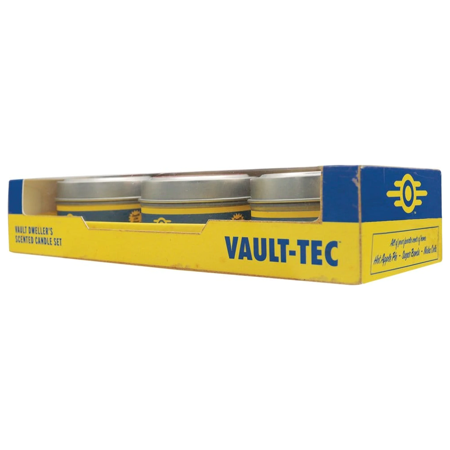 Fallout Kerze 3er-Pack Vault Dweller's 6 cm Produktfoto
