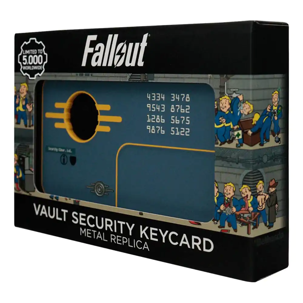 Fallout Replik Vault Security Keycard Limited Edition termékfotó