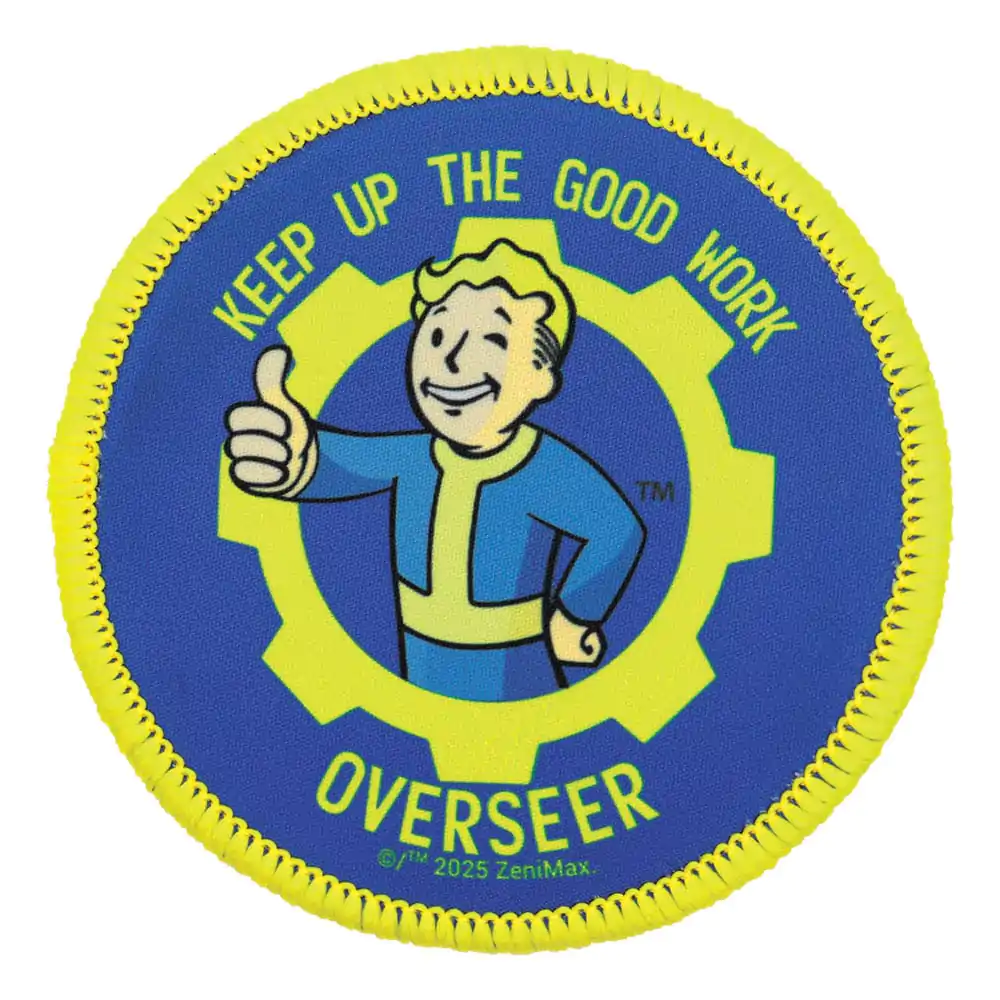 Fallout Schreibtischunterlage und Untersetzer Set Vault-Tec Produktfoto