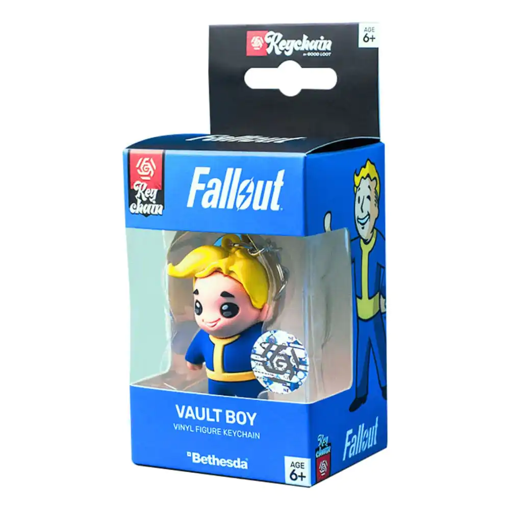 Fallout Vinyl Schlüsselanhänger Vault Boy Produktfoto