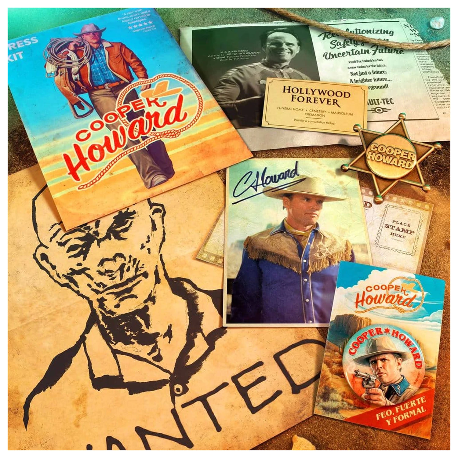 Fallout Geschenkbox Wasteland Treasures Kit Produktfoto