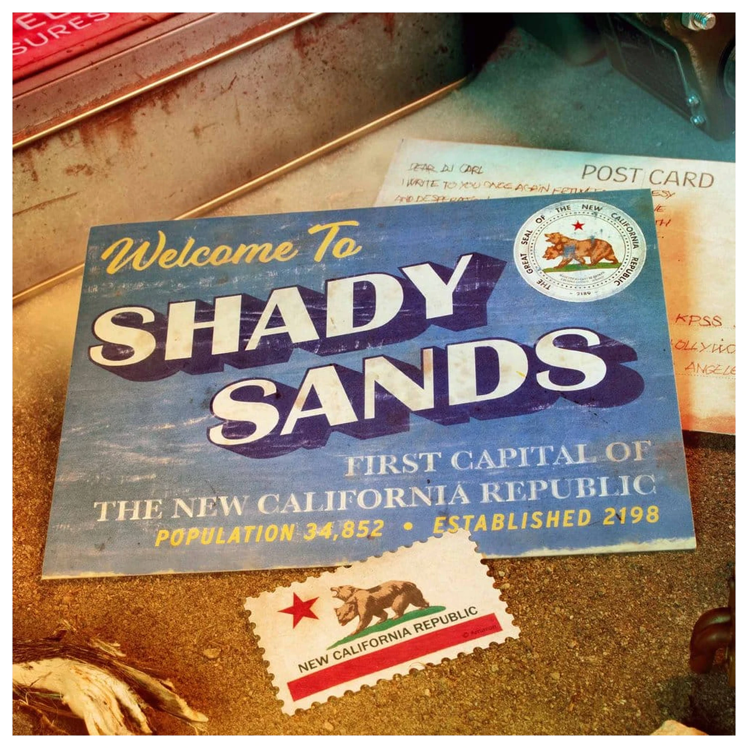 Fallout Geschenkbox Wasteland Treasures Kit Produktfoto