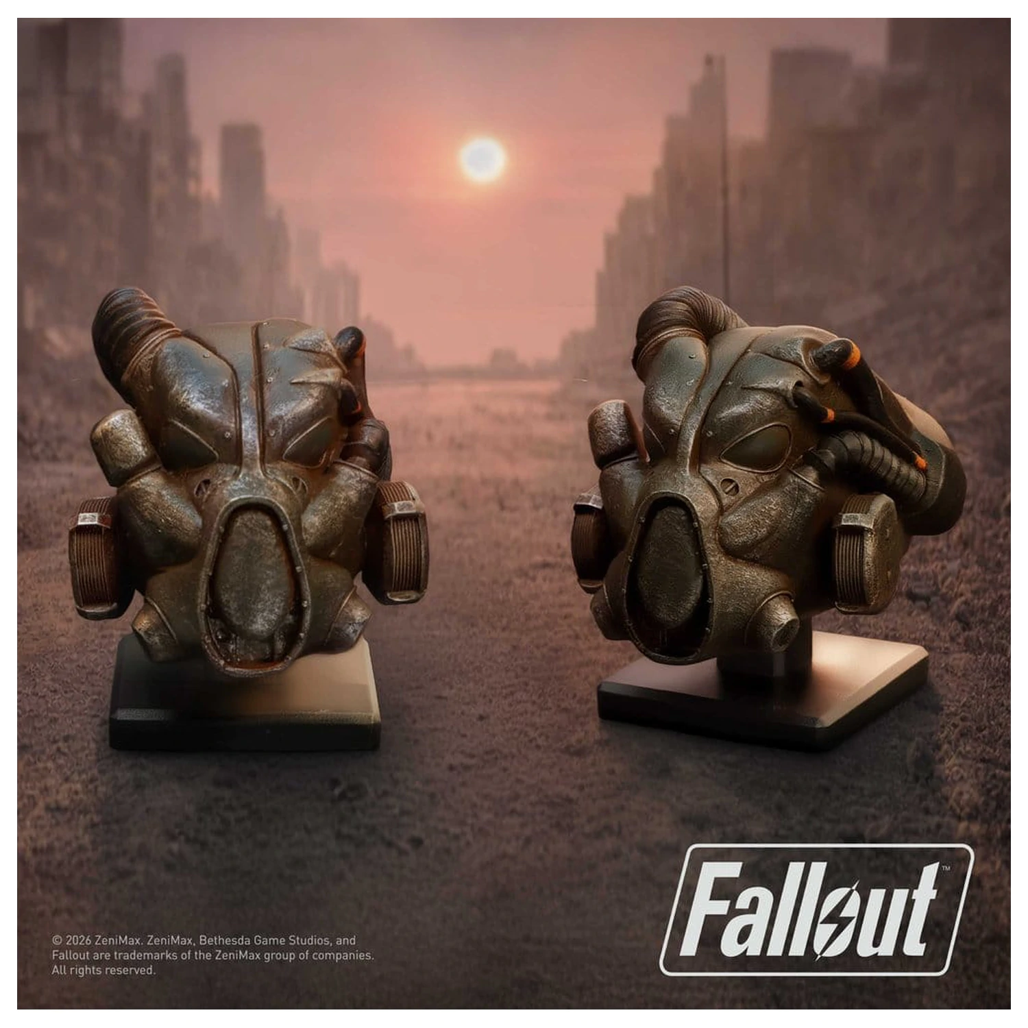 Fallout Helm X-01 10 cm Produktfoto