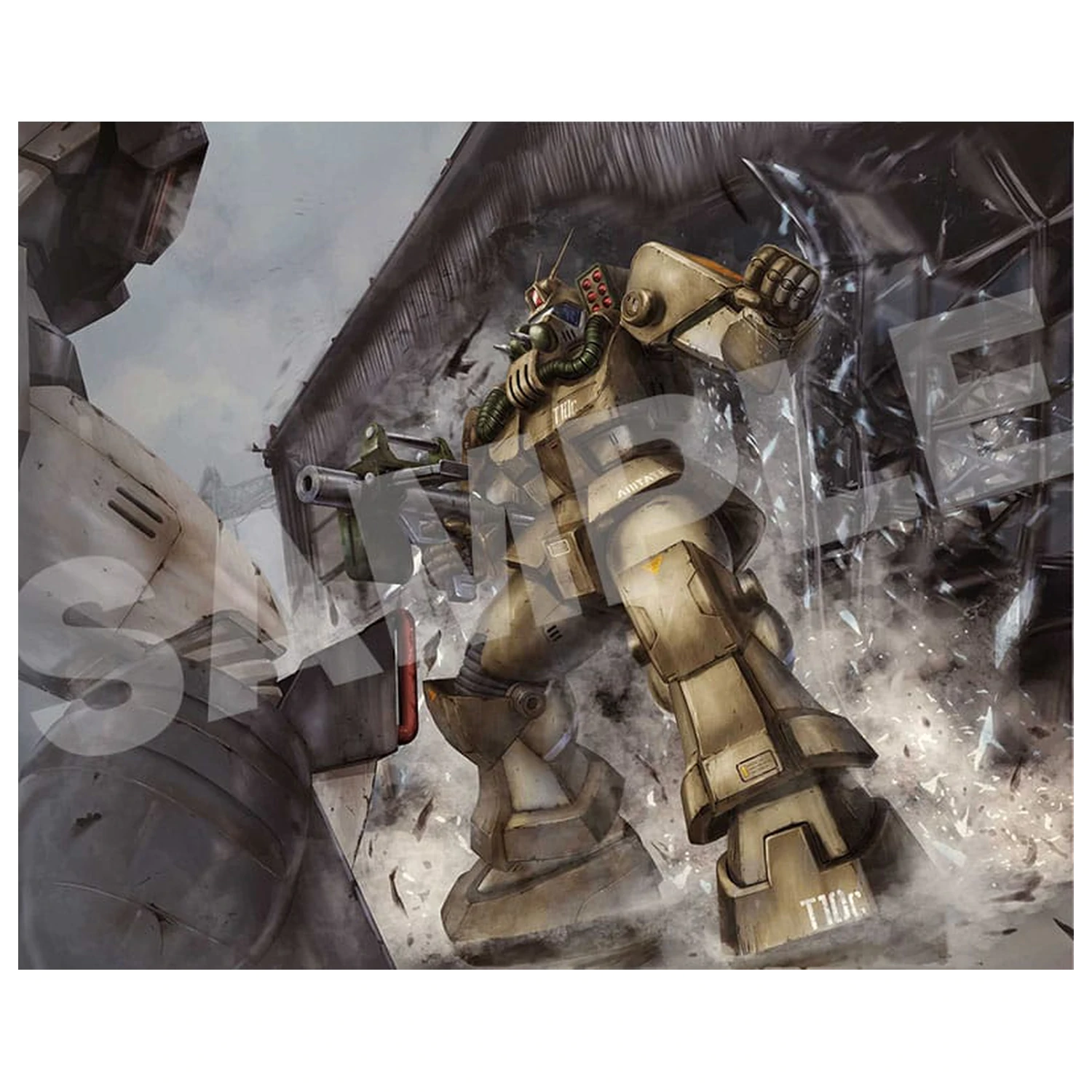 Fang of the Sun Dougram Combat Armors MAX 09 Plastik Modell Bausatz 1/72 Abitate T10C Block Head X-Nebula 17 Zentimeter Produktfoto