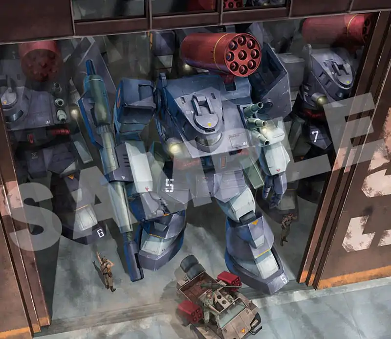 Fang of the Sun Dougram Combat Armors MAX05 Plastic Model Kit 1/72 Ironfoot F4X Hasty (re-run) 15 cm Produktfoto