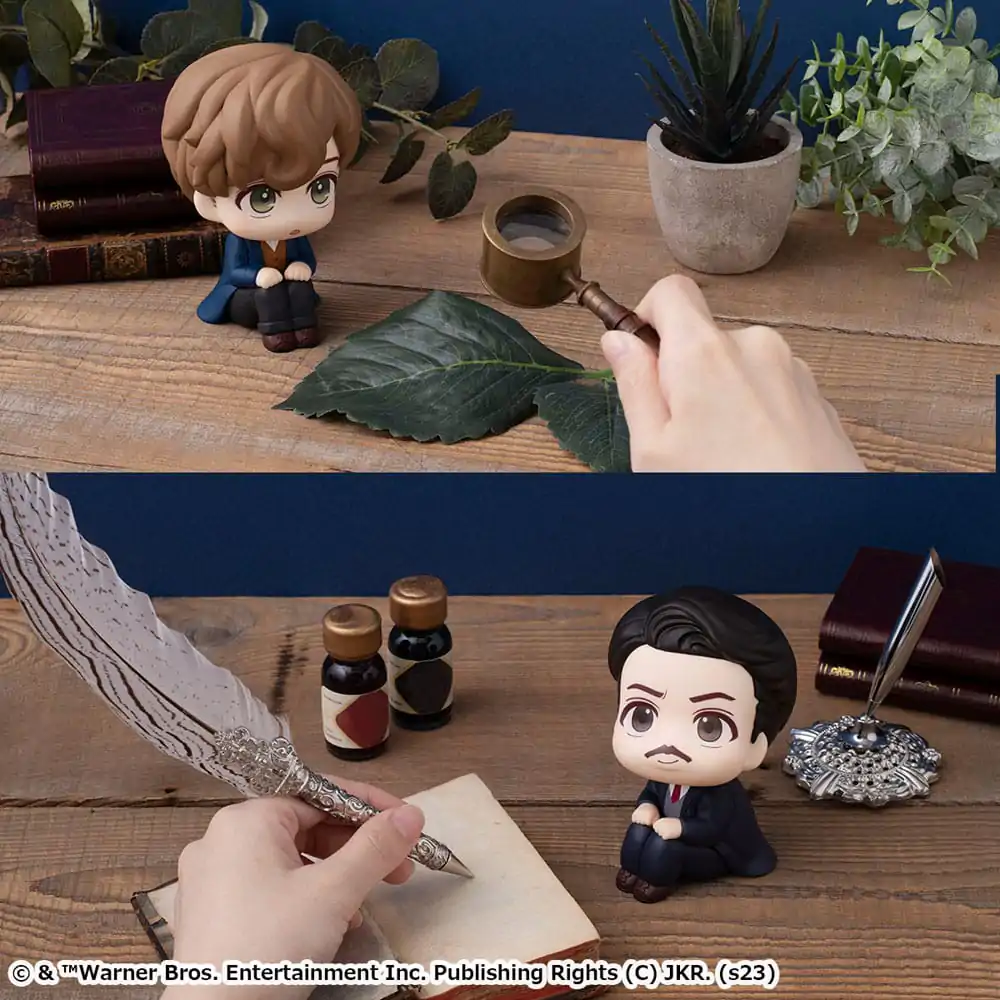 Phantastische Tierwesen Look Up PVC Statue Newt Scamander &amp; Jacob Kowalski 11 cm (with gift) Produktfoto