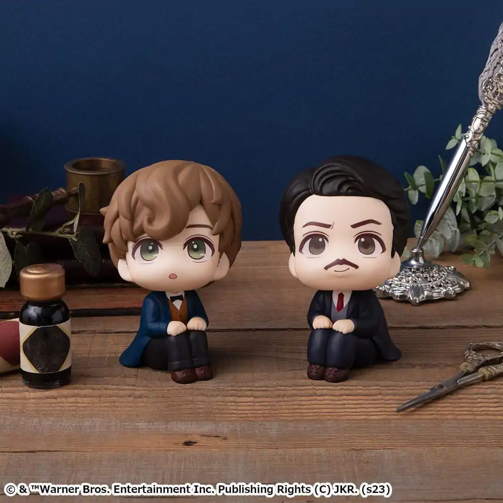 Phantastische Tierwesen Look Up PVC Statue Newt Scamander &amp; Jacob Kowalski 11 cm (with gift) Produktfoto
