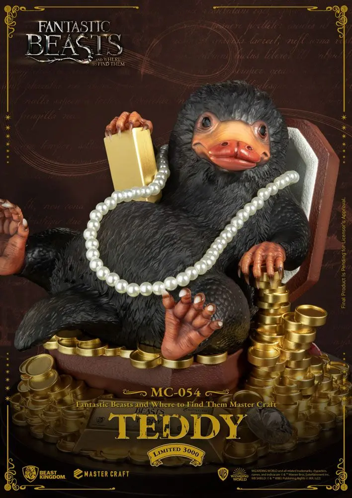 Phantastische Tierwesen Master Craft Statue Teddy 21 cm Produktfoto