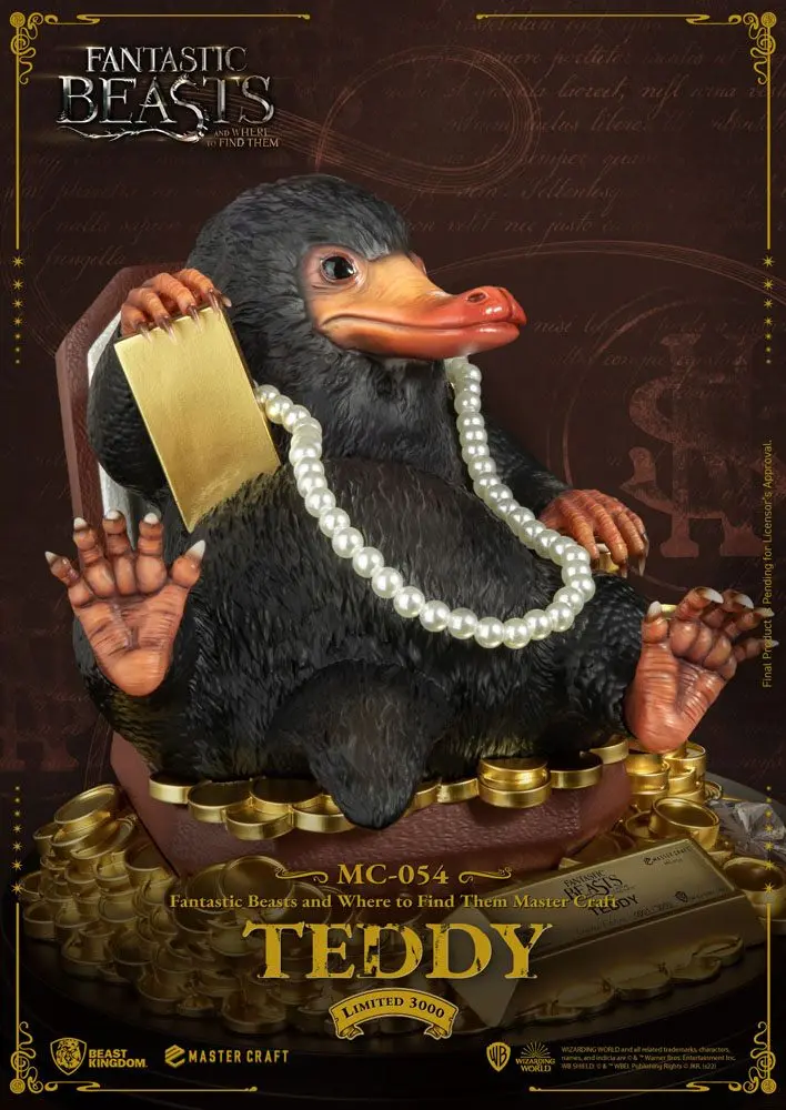 Phantastische Tierwesen Master Craft Statue Teddy 21 cm Produktfoto