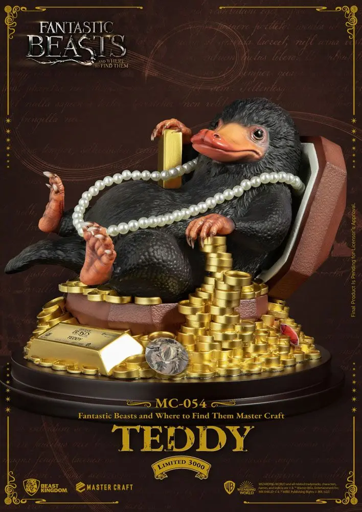 Phantastische Tierwesen Master Craft Statue Teddy 21 cm Produktfoto