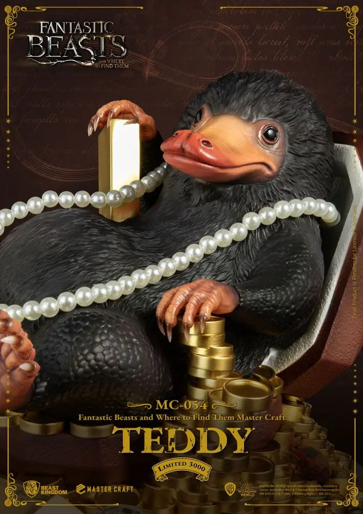 Phantastische Tierwesen Master Craft Statue Teddy 21 cm Produktfoto