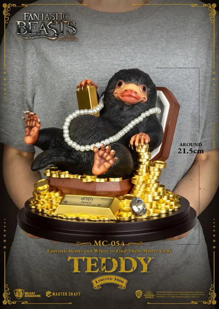 Phantastische Tierwesen Master Craft Statue Teddy 21 cm Produktfoto