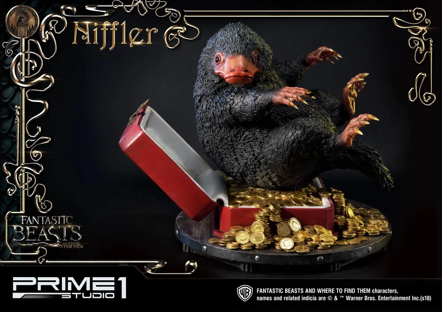 Phantastische Tierwesen Statue Niffler 40 cm Produktfoto