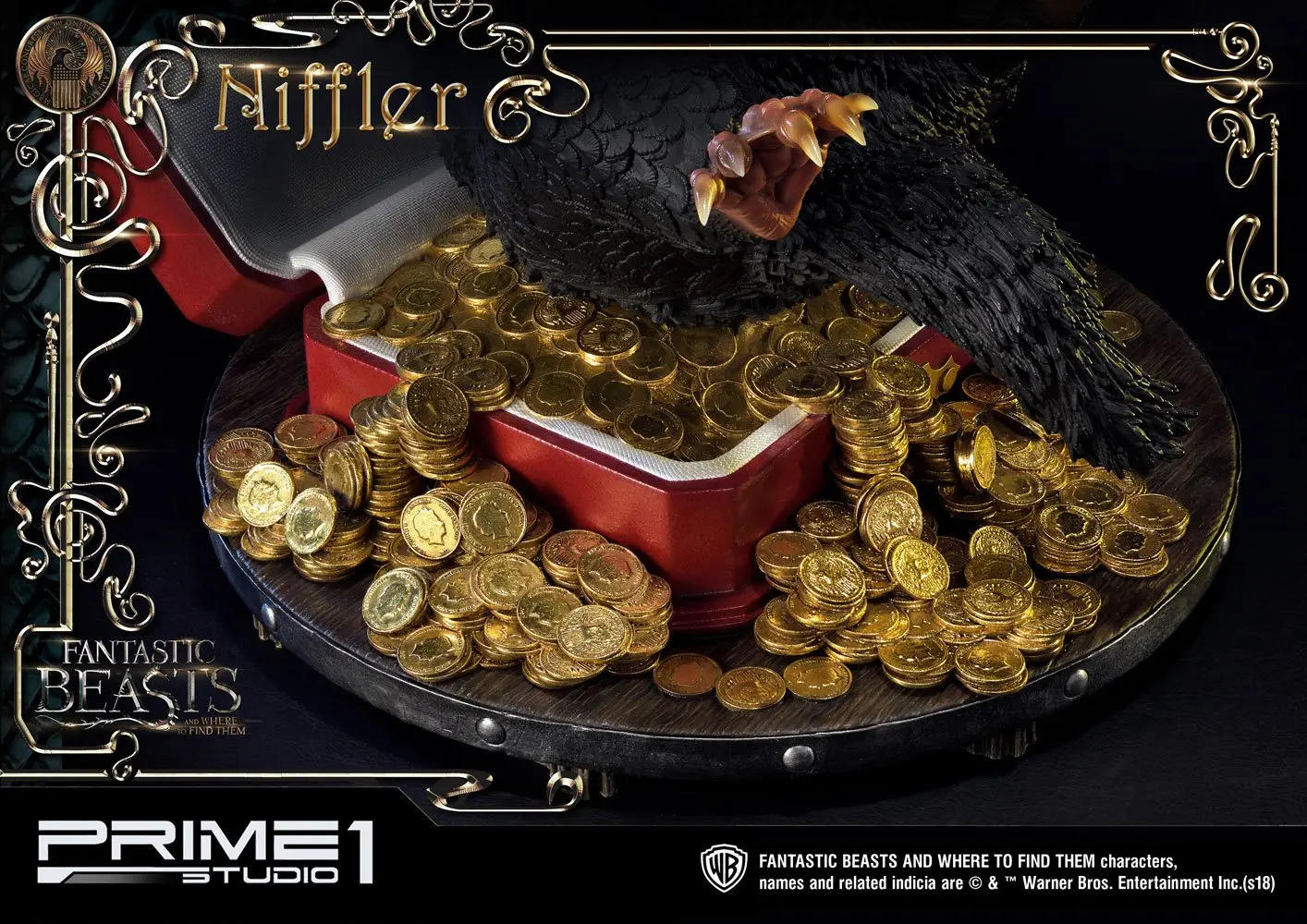 Phantastische Tierwesen Statue Niffler 40 cm Produktfoto