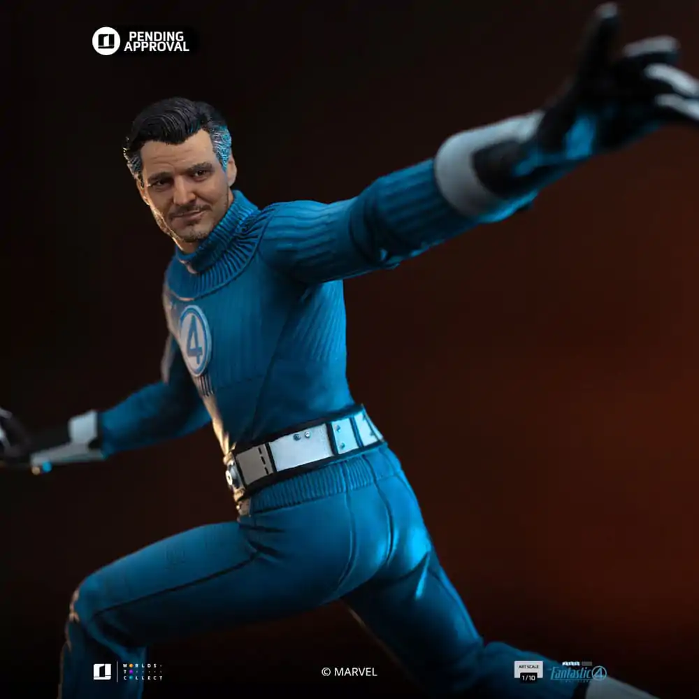 Fantastic Four Art Scale Statue 1/10 Mr. Fantastic and H.E.R.B.I.E. 26 cm Produktfoto