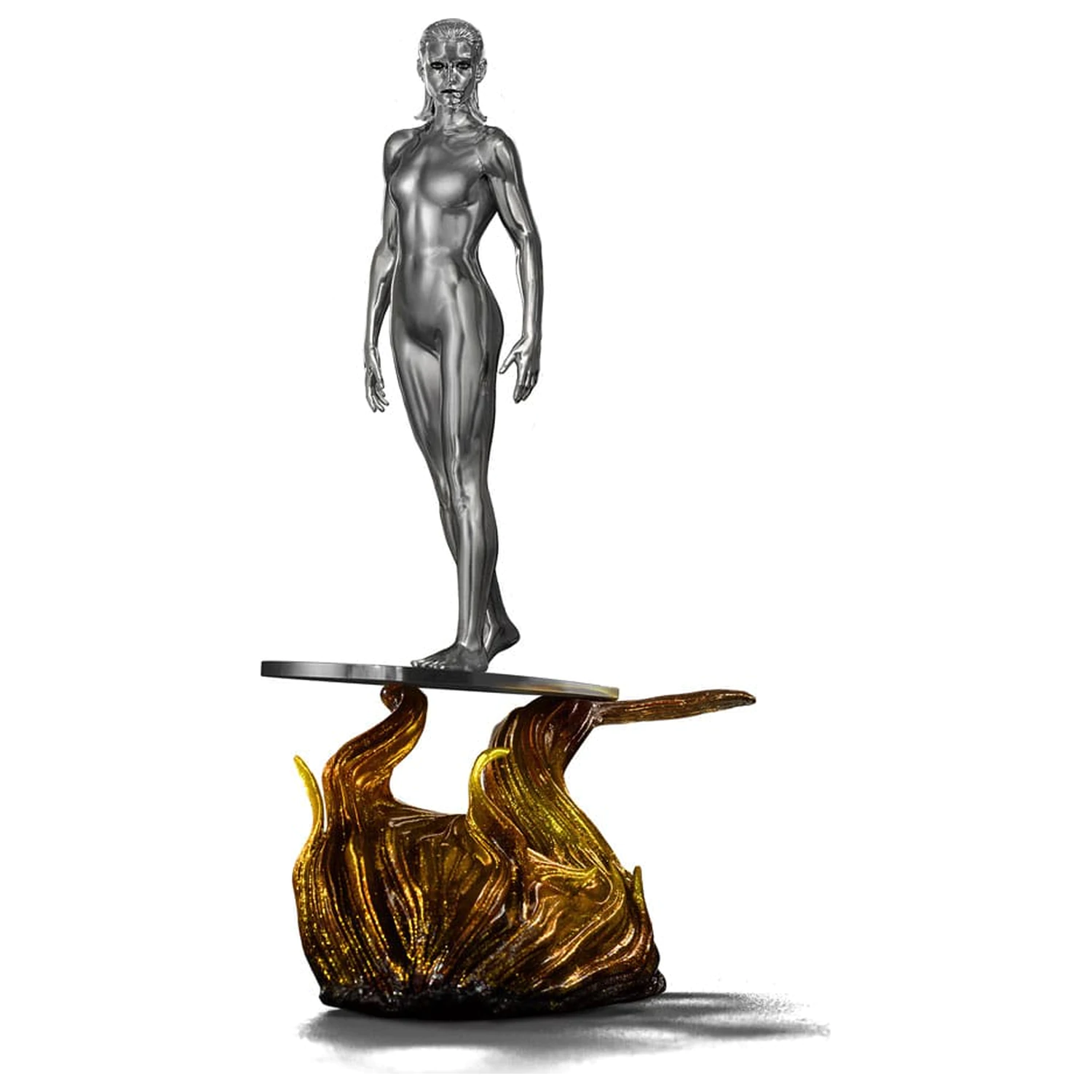 Fantastic Four Art Scale Statue 1/10 Silver Surfer 27 Zentimeter Produktfoto