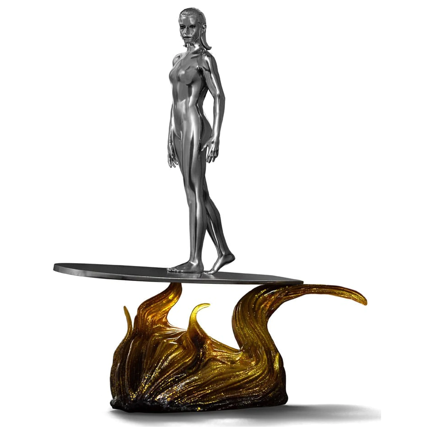 Fantastic Four Art Scale Statue 1/10 Silver Surfer 27 Zentimeter Produktfoto