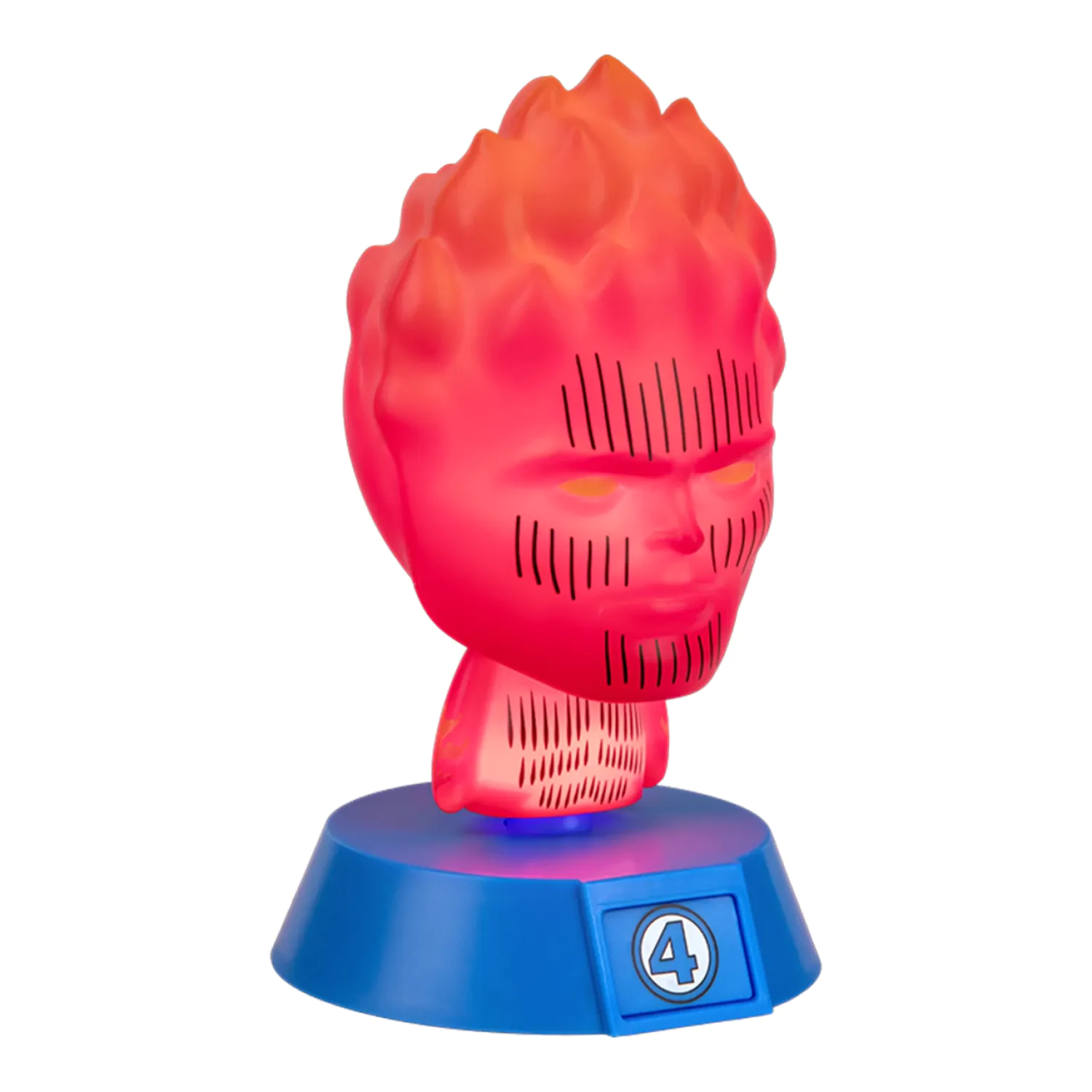 Fantastic Four Icons Light Human Torch 11 cm Produktfoto