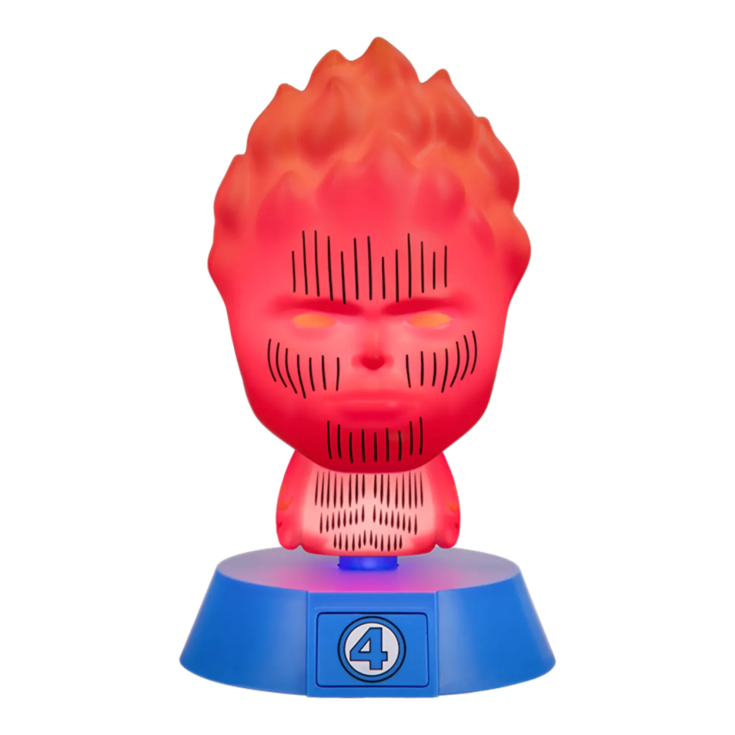 Fantastic Four Icons Light Human Torch 11 cm Produktfoto