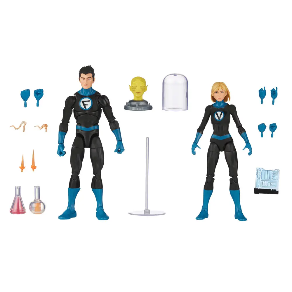 Fantastic Four Marvel Legends Actionfiguren 2er-Pack Franklin Richards und Valeria Richards 15 cm Produktfoto