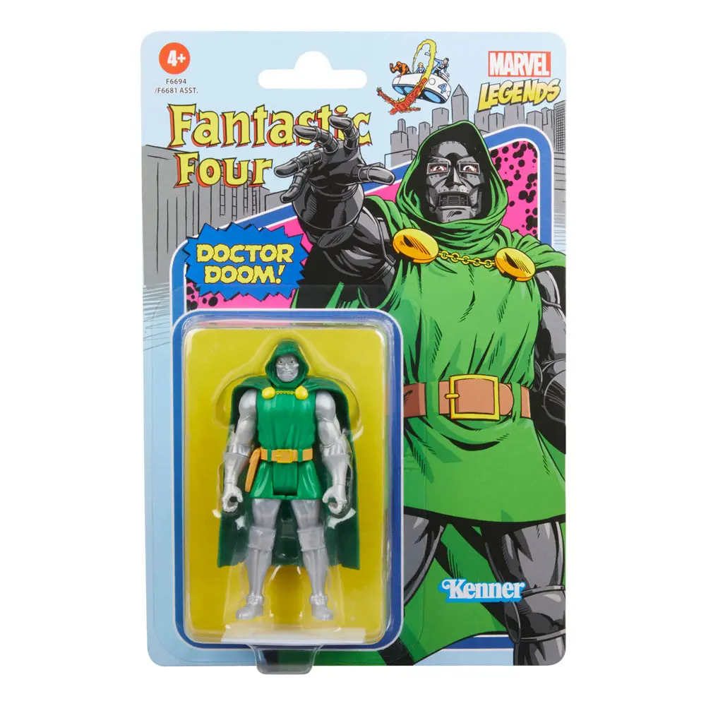 Fantastic Four Marvel Legends Retro Collection Actionfigur 2022 Doctor Doom 10 cm Produktfoto