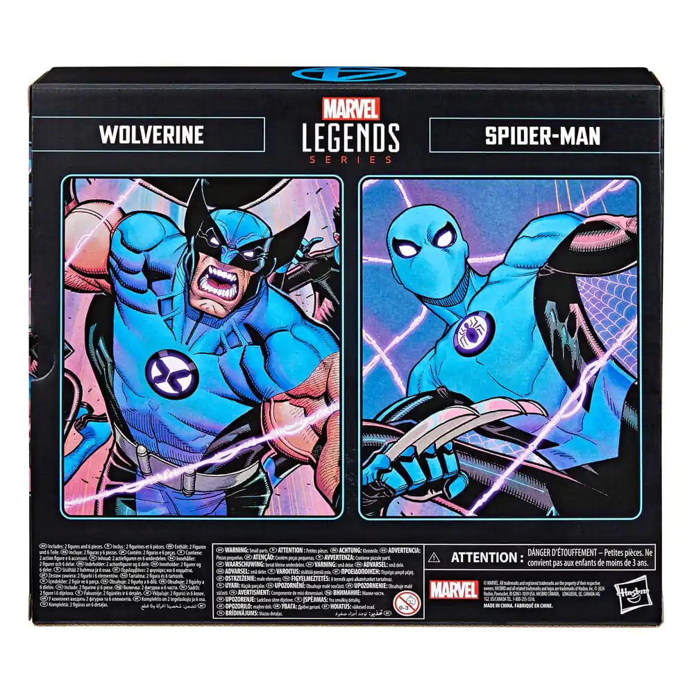 Fantastic Four Marvel Legends Actionfiguren 2er-Pack Wolverine & Spider-Man 15 cm termékfotó