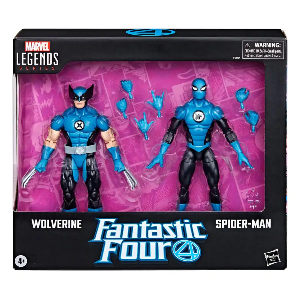 Fantastic Four Marvel Legends Actionfiguren 2er-Pack Wolverine & Spider-Man 15 cm termékfotó