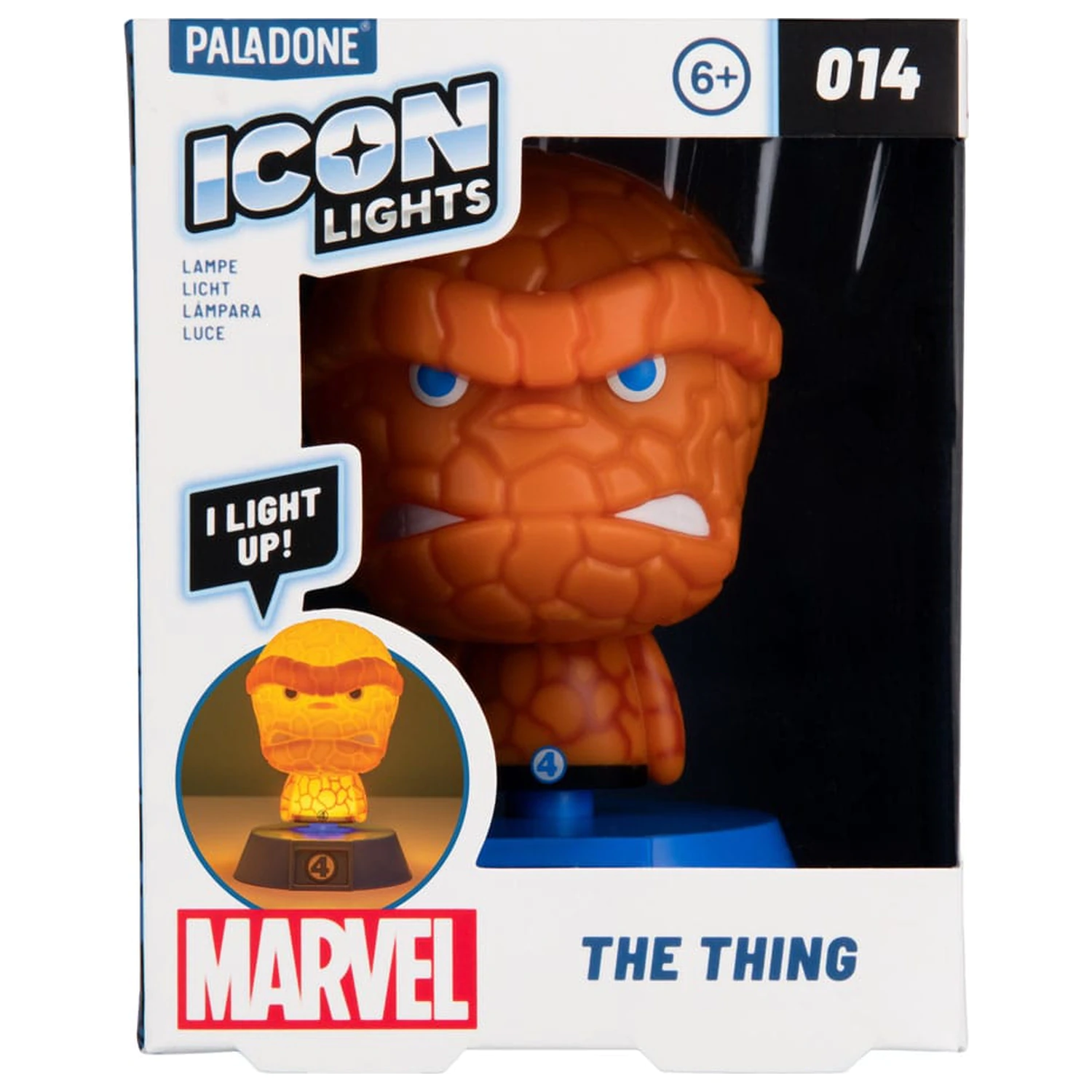 Fantastic Four Icons Leuchtfigur The Thing 11 cm Produktfoto