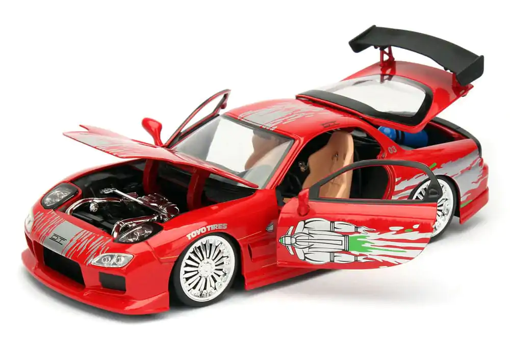 Fast & Furious Diecast Modell 1/24 1993 Mazda RX-7 Produktfoto