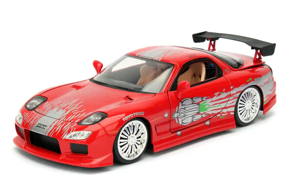 Fast & Furious Diecast Modell 1/24 1993 Mazda RX-7 Produktfoto