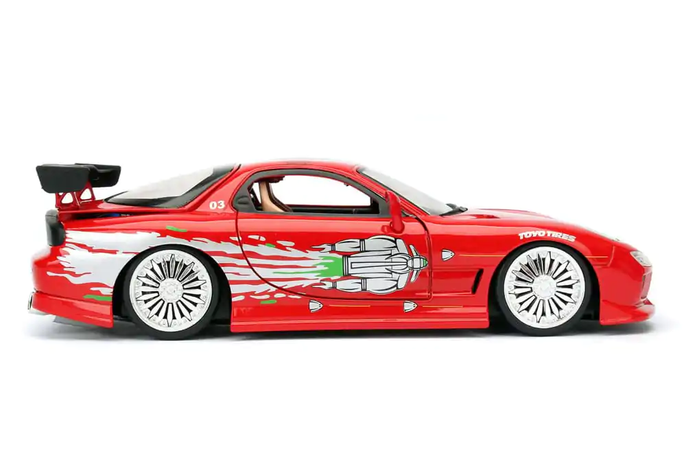 Fast & Furious Diecast Modell 1/24 1993 Mazda RX-7 Produktfoto