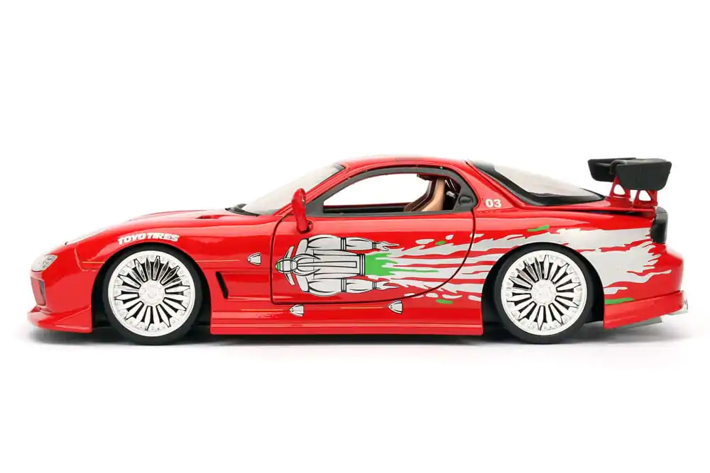 Fast & Furious Diecast Modell 1/24 1993 Mazda RX-7 Produktfoto