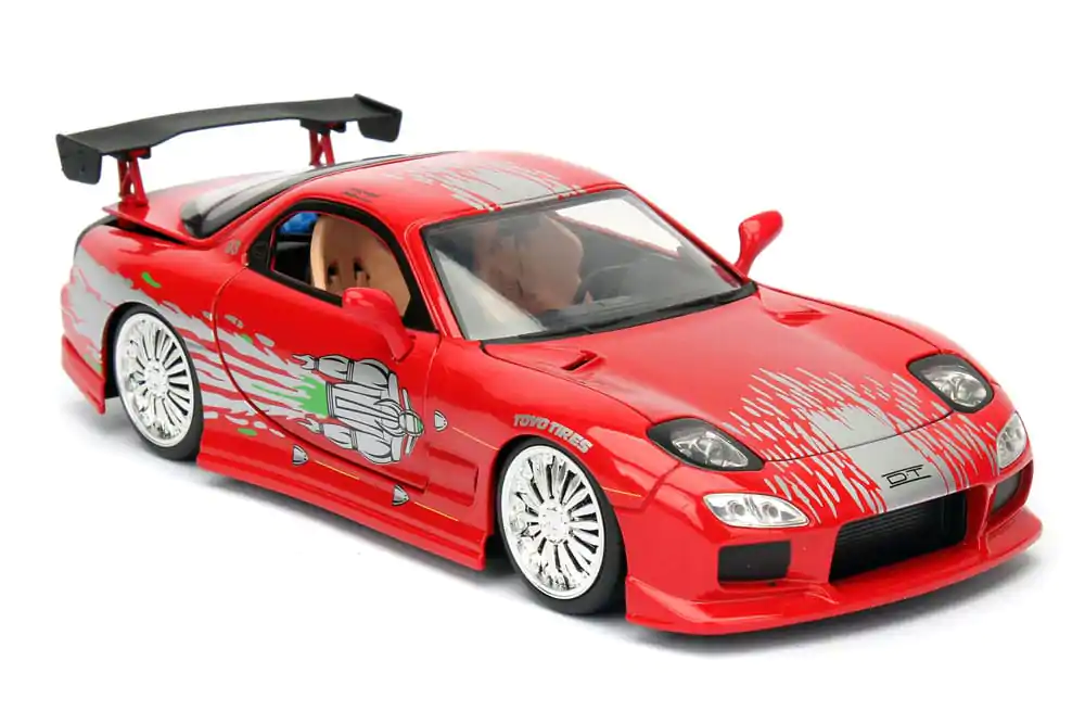 Fast & Furious Diecast Modell 1/24 1993 Mazda RX-7 Produktfoto