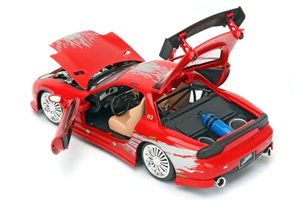 Fast & Furious Diecast Modell 1/24 1993 Mazda RX-7 Produktfoto