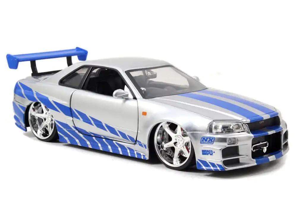 Fast &amp; Furious Diecast Modell 1/24 2002 Nissan Skyline Produktfoto