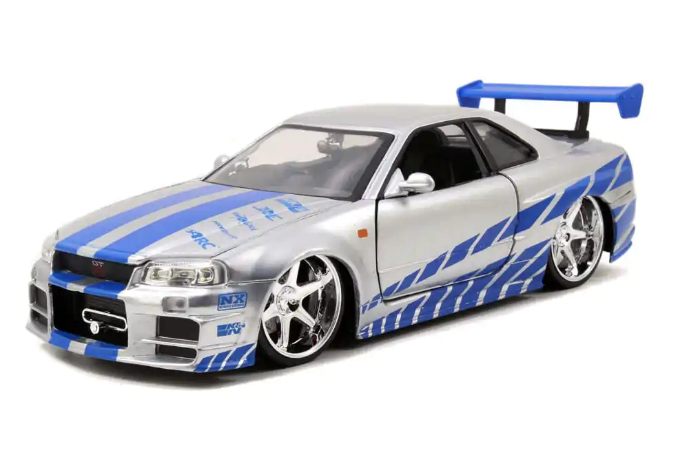 Fast &amp; Furious Diecast Modell 1/24 2002 Nissan Skyline Produktfoto