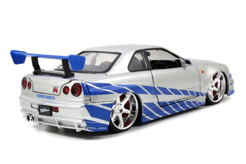 Fast &amp; Furious Diecast Modell 1/24 2002 Nissan Skyline Produktfoto
