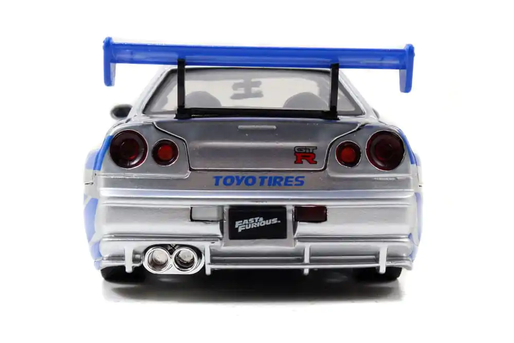 Fast &amp; Furious Diecast Modell 1/24 2002 Nissan Skyline Produktfoto