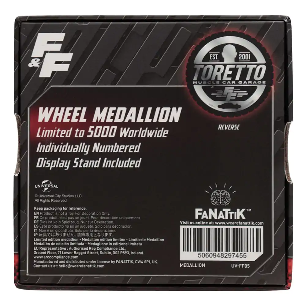 Fast &amp; Furious Medaillon Born for Speed Produktfoto