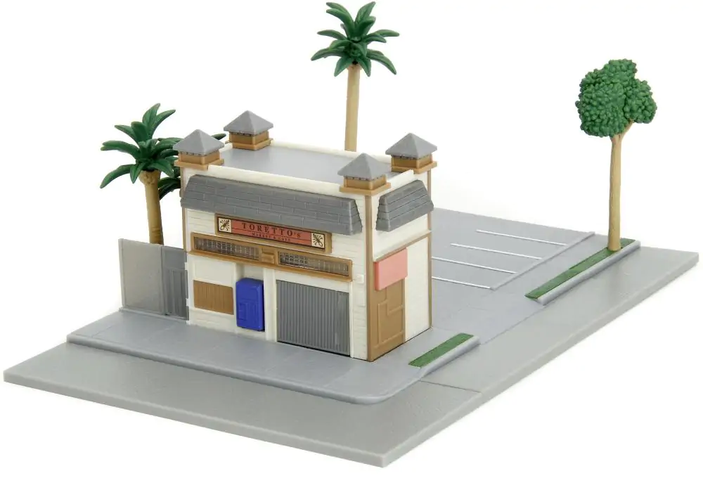 Fast & Furious Nano Metalfigs Nano Scene Diorama Toretto´s Café Produktfoto