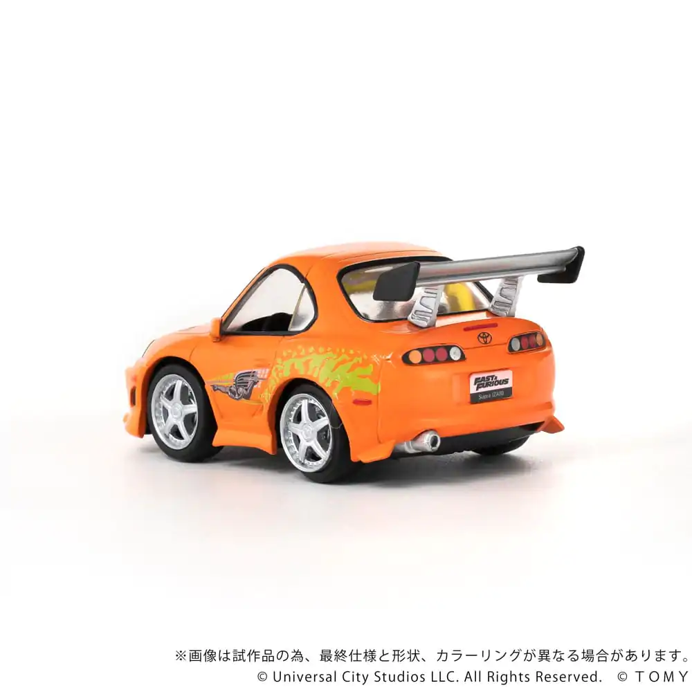 Fast &amp; Furious Q-Village Fahrzeug mit Minifigur Toyota Supra JZA80 9 cm Produktfoto