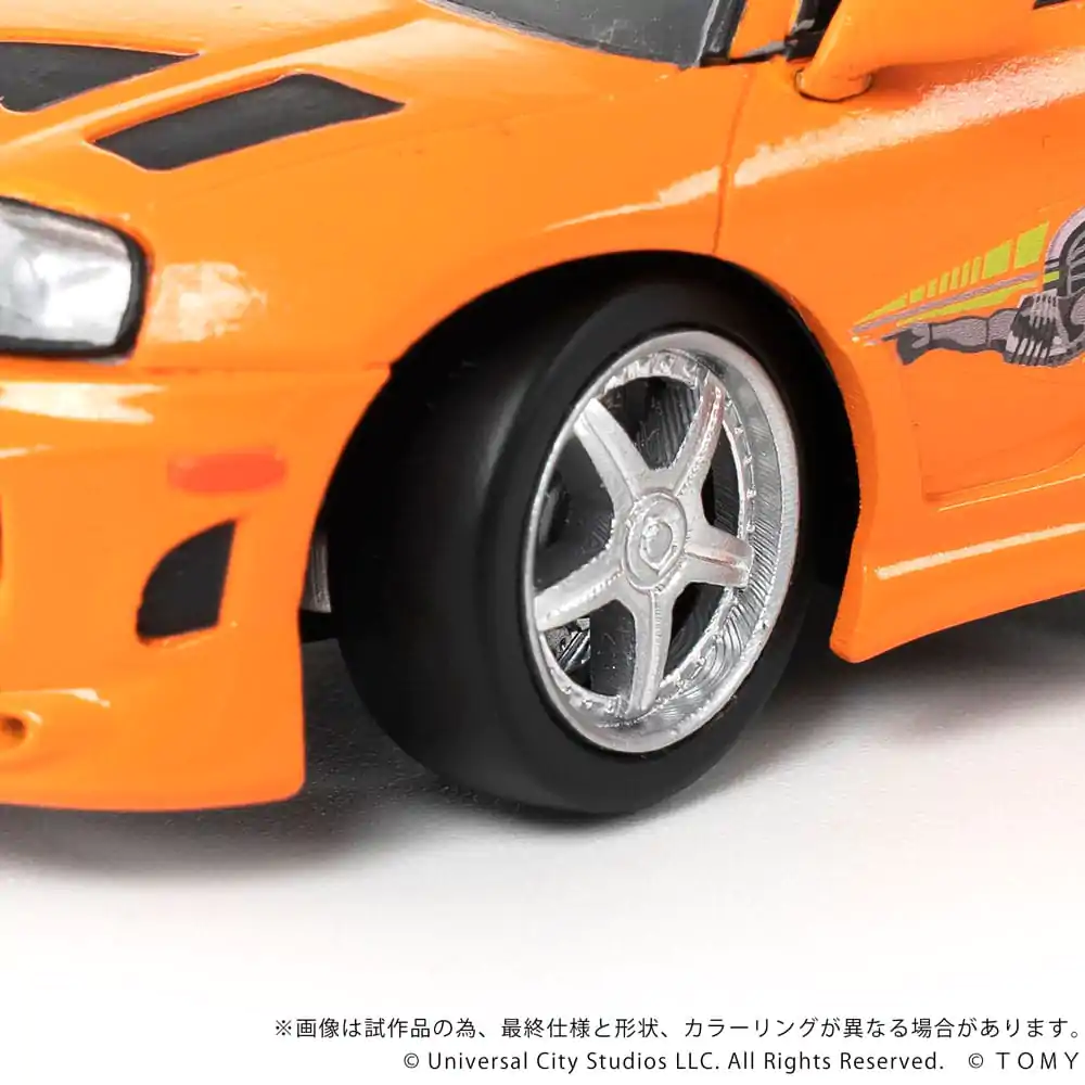 Fast &amp; Furious Q-Village Fahrzeug mit Minifigur Toyota Supra JZA80 9 cm Produktfoto