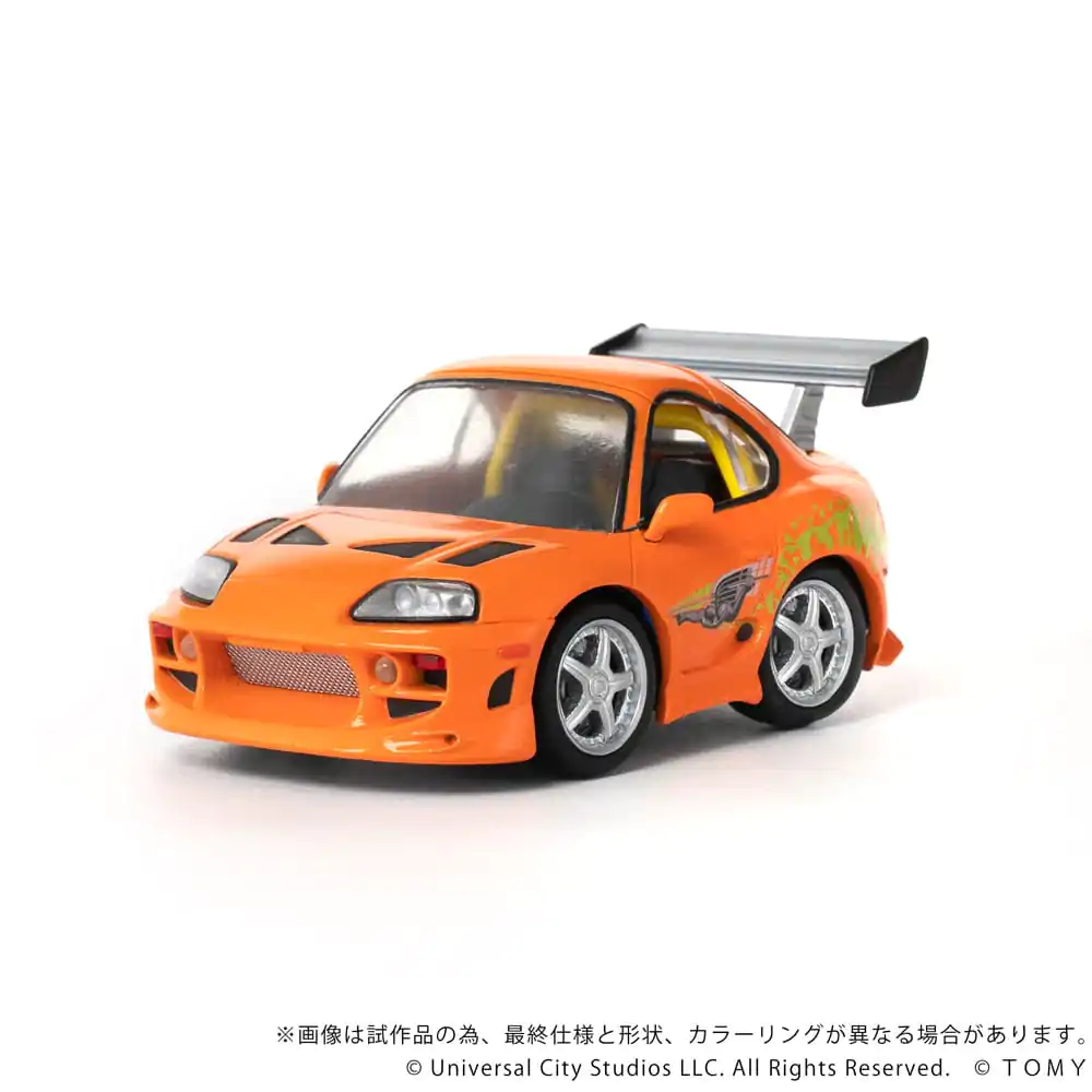 Fast &amp; Furious Q-Village Fahrzeug mit Minifigur Toyota Supra JZA80 9 cm Produktfoto