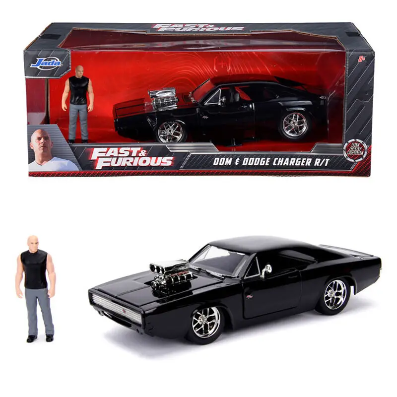 Fast and Furious Dodge Changer Auto + Toreto Figur set Produktfoto