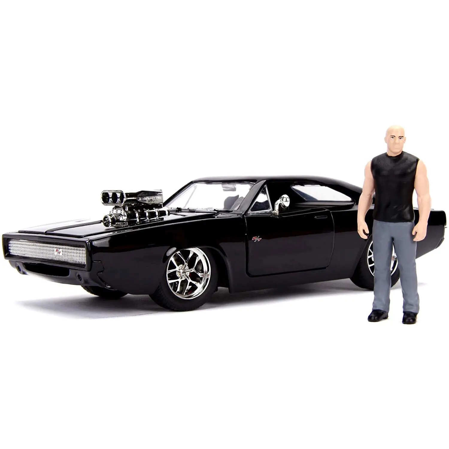 Fast and Furious Dodge Changer Auto + Toreto Figur set Produktfoto