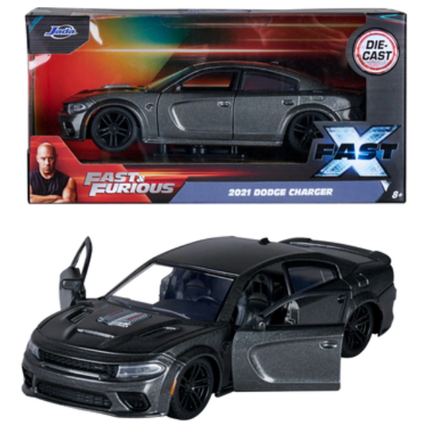 Fast & Furious 2021 Dodge Charger 1:24 Modellauto Produktfoto