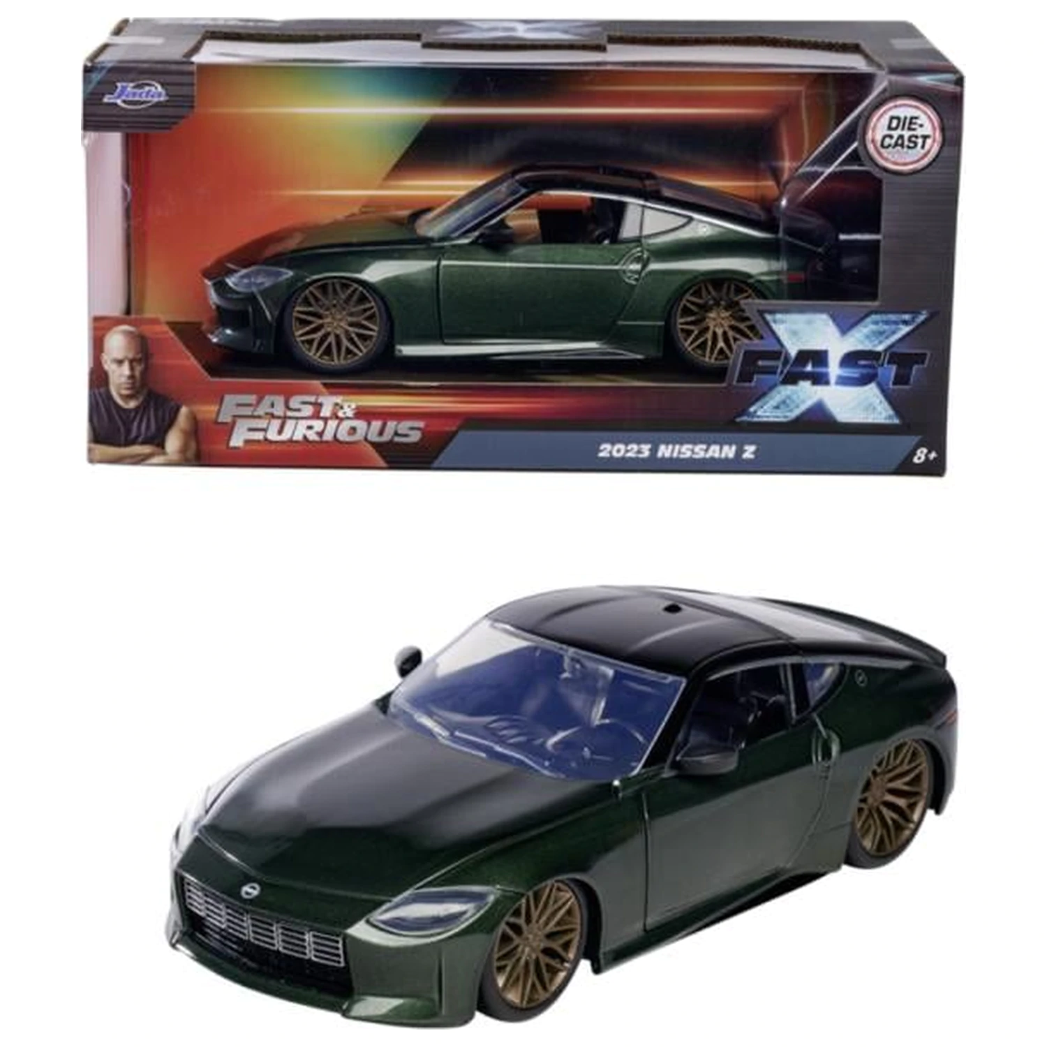 Fast & Furious 2023 Nissan 1:24 Modellauto Produktfoto